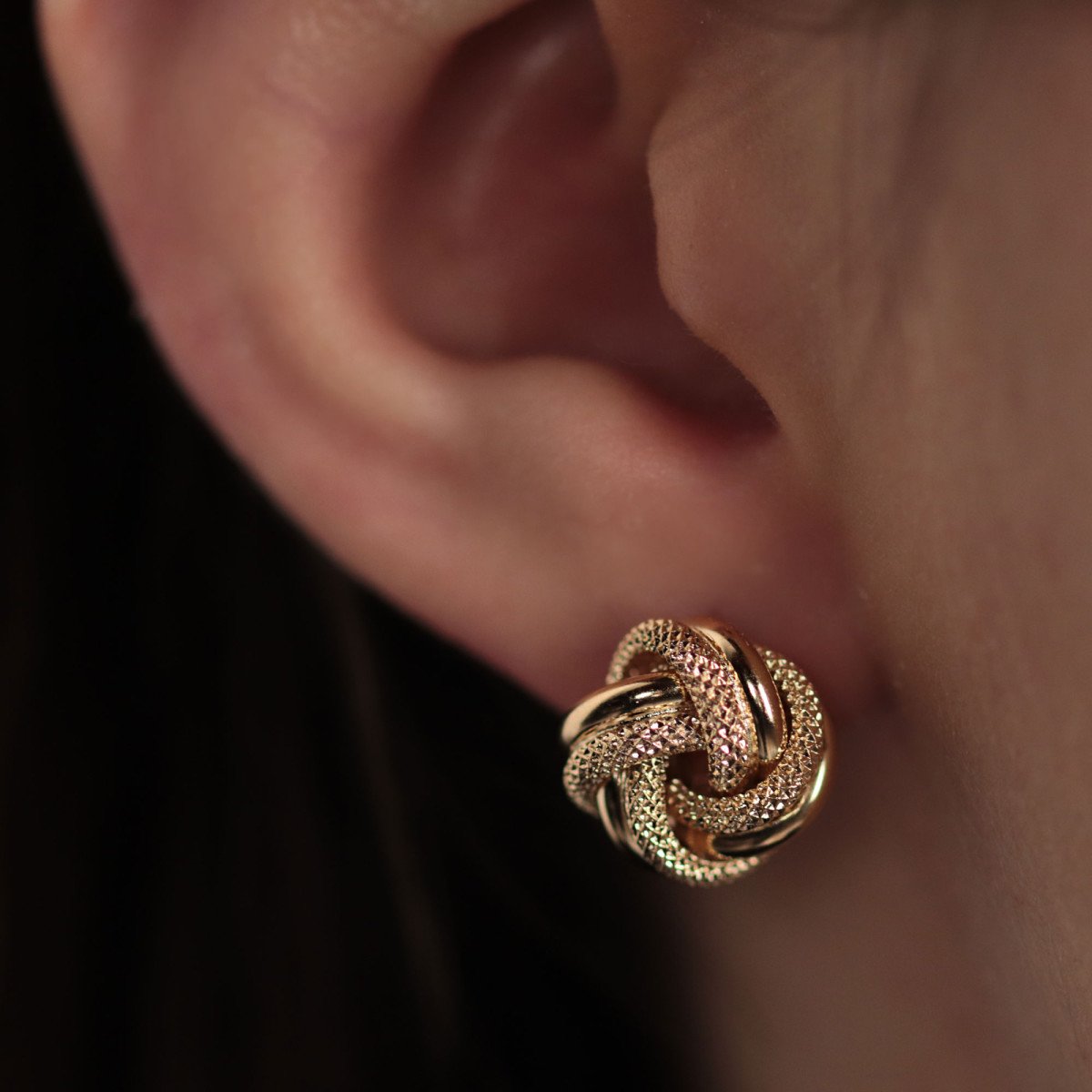 İtalyan Düğüm Küpe 