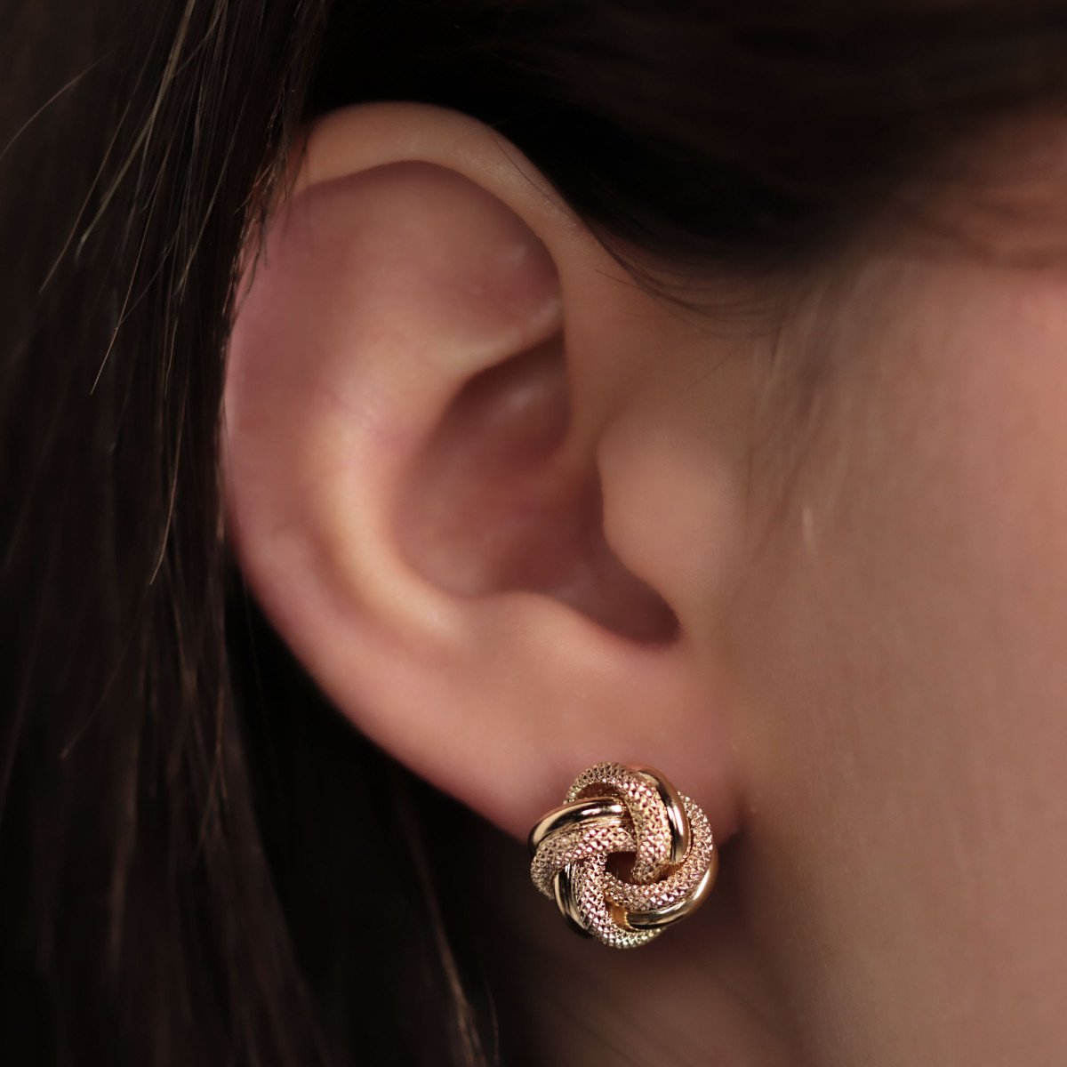 İtalyan Düğüm Küpe 