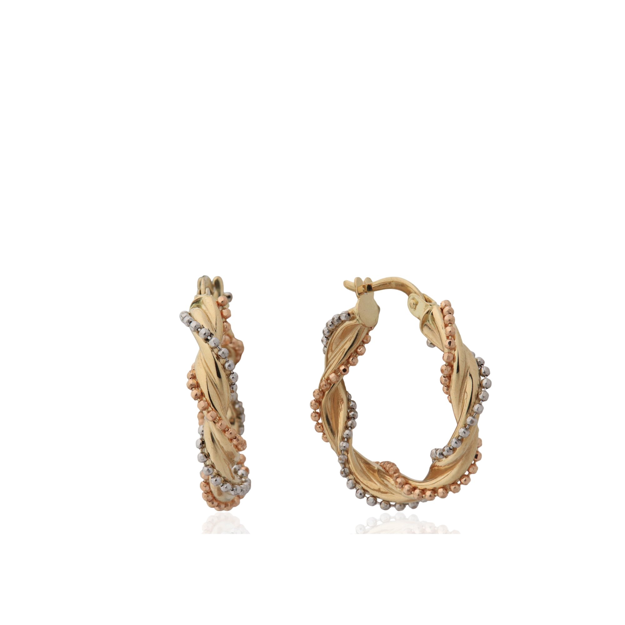 Twist Hoop Earrings