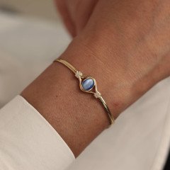 Turkuaz Balık Sırtı Bileklik