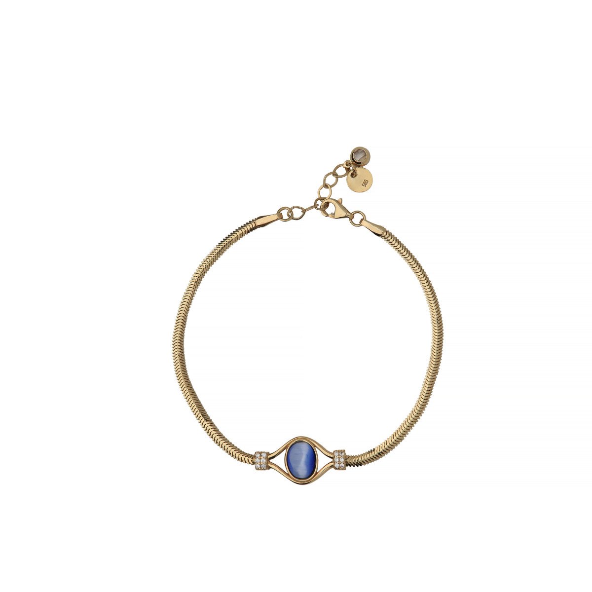 Turkuaz Balık Sırtı Bileklik