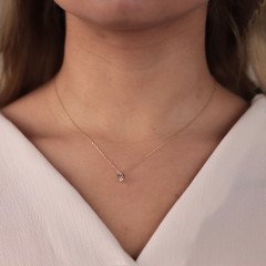 Taşlı Minimal Kolye