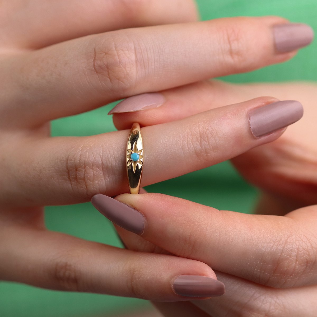 Taşlı Şovalye Yüzük