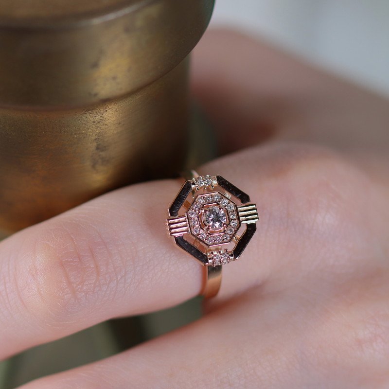 Octave Diamond Ring