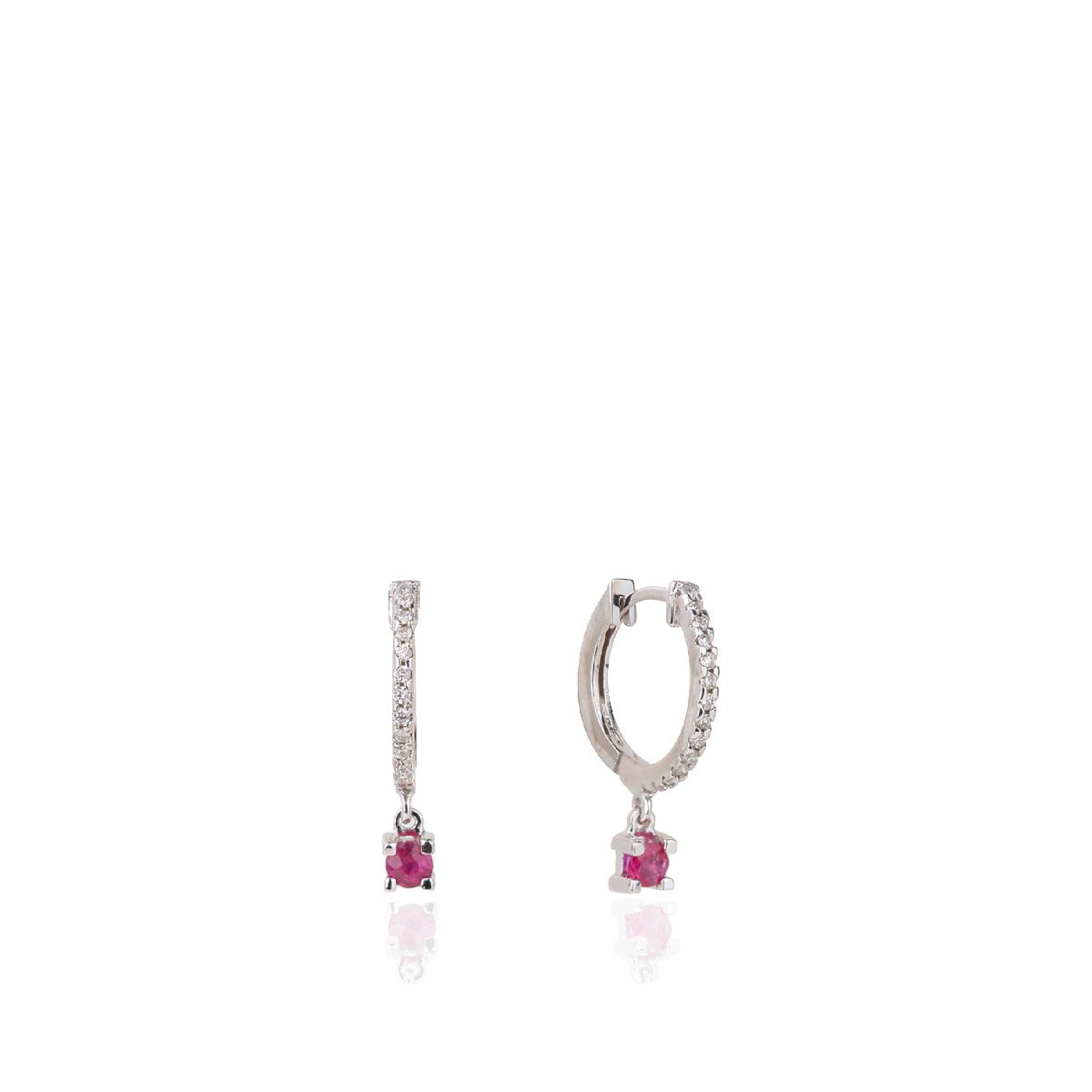 Mini Pırlanta Küpe