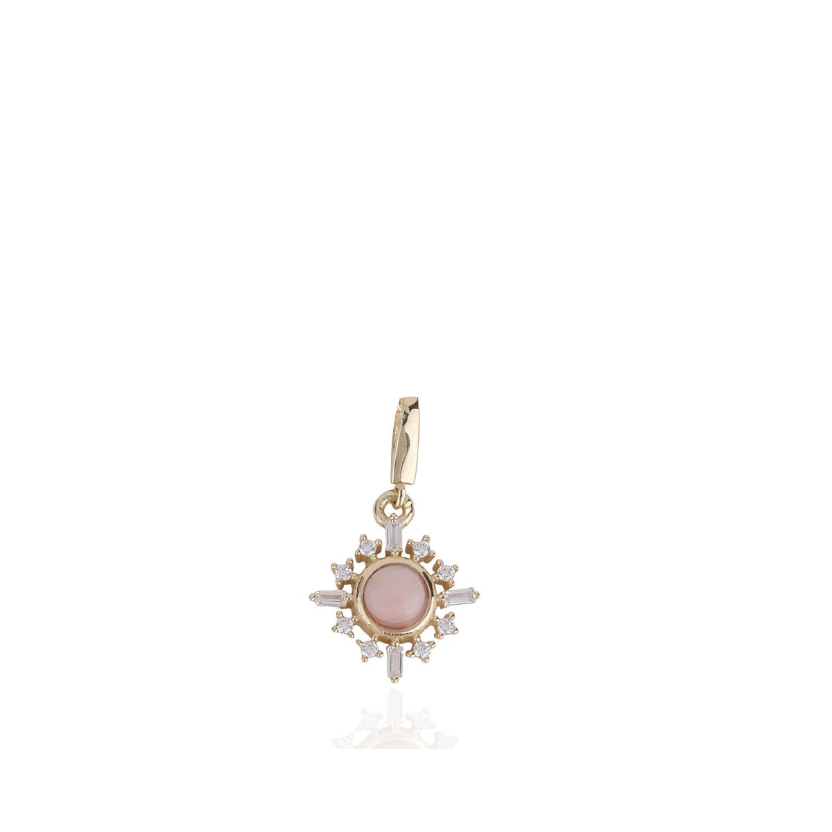 Pembe Taşlı Charm