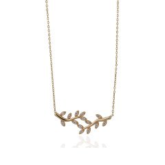 Taşlı Başak Kolye