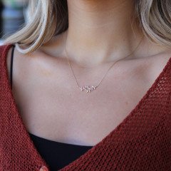 Taşlı Başak Kolye