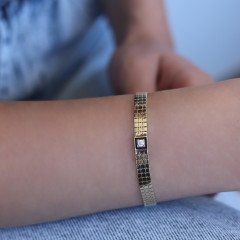 Taşlı Kleopatra Bileklik