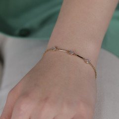 Taşlı Zarif Bileklik