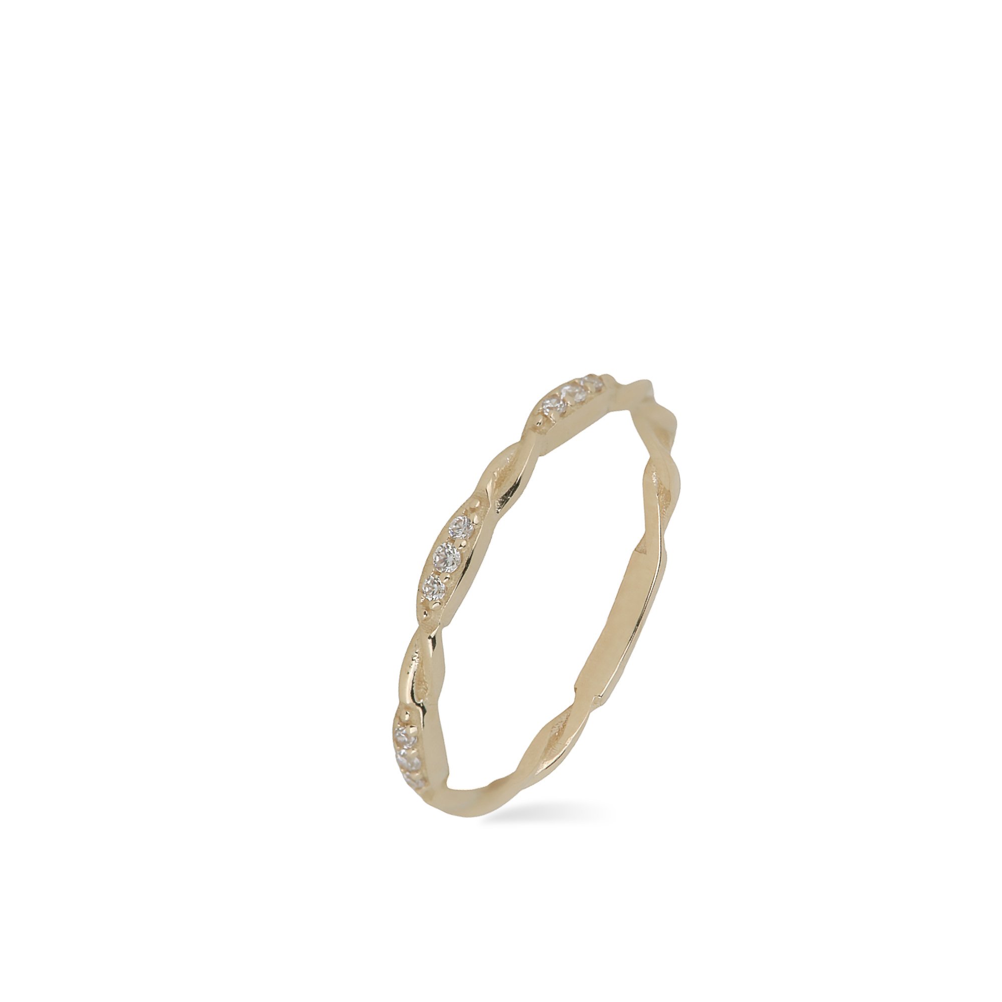 Slim Twist Ring