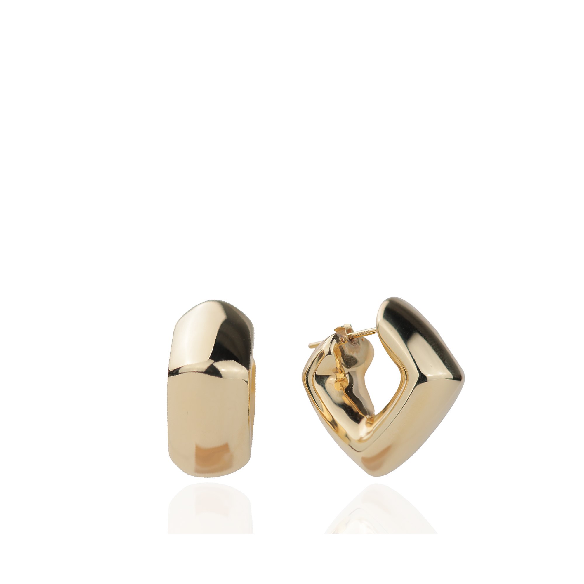 Italian V Earrings