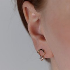 Çiçek Tasarım Küpe