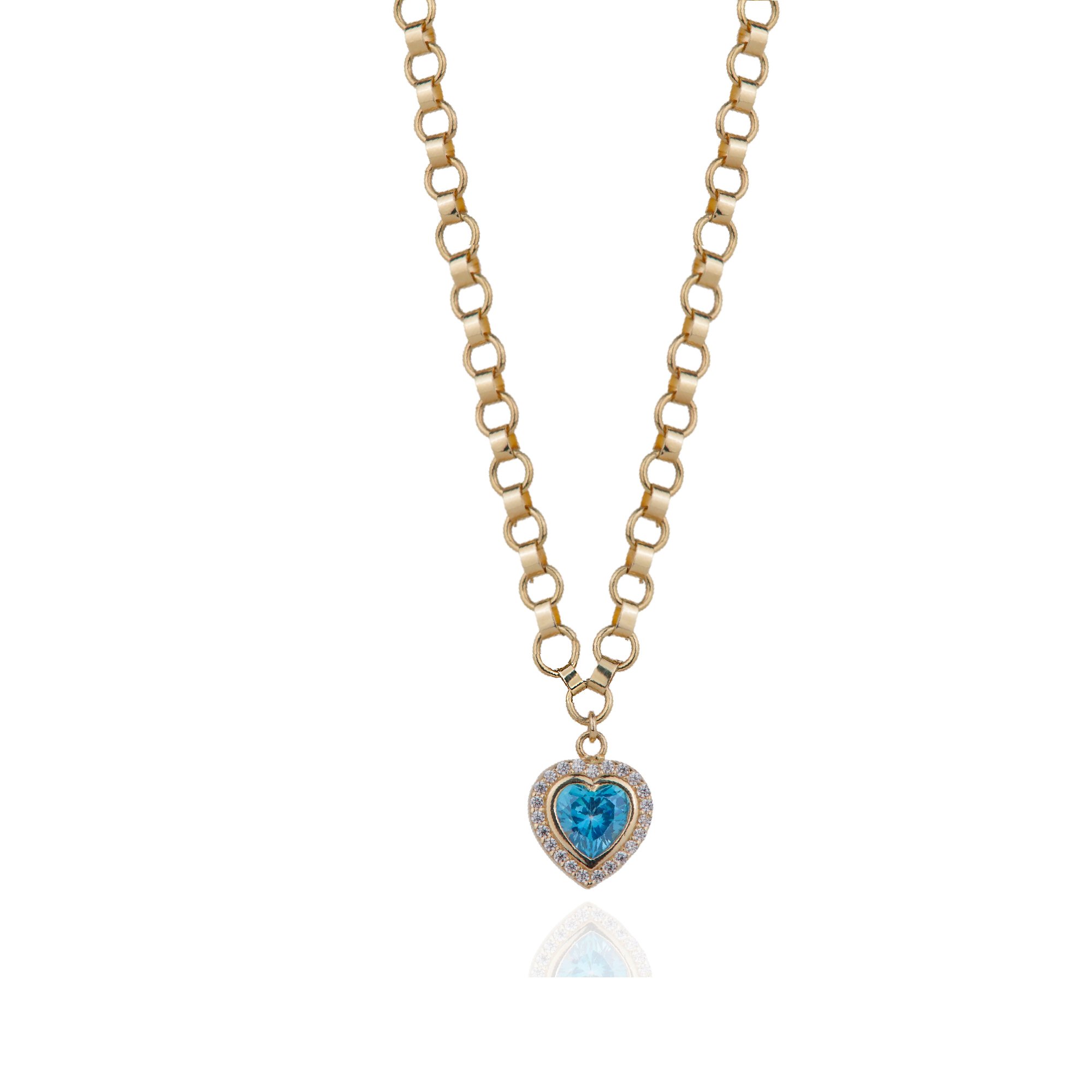 Chain Heart Necklace