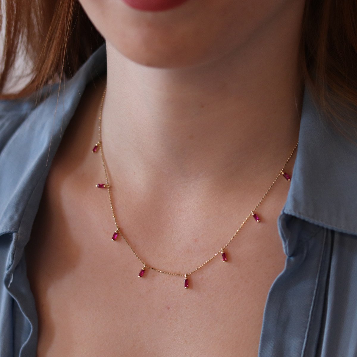 Sıralı Baget Kolye