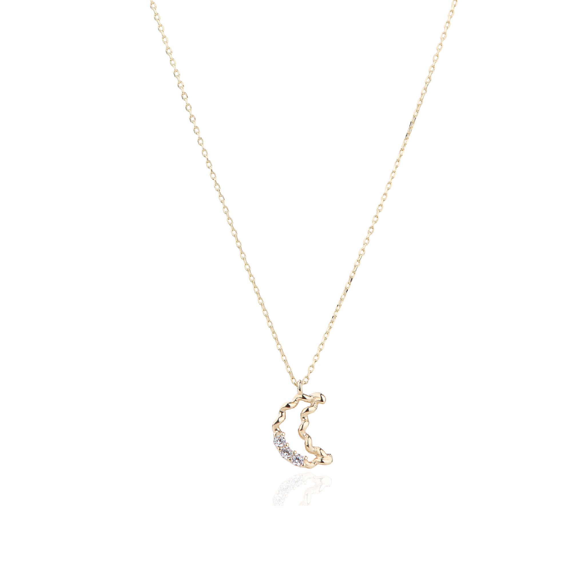 Stone-set Hilal Necklace