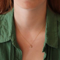 Taşlı Yengeç Kolye