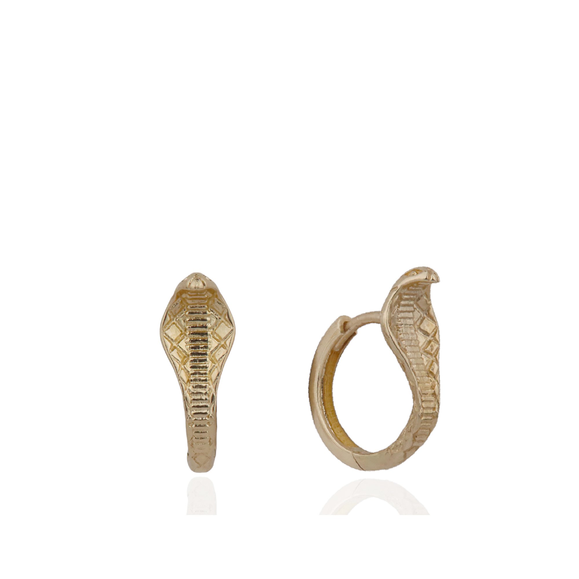 Kobra Hoop Earrings
