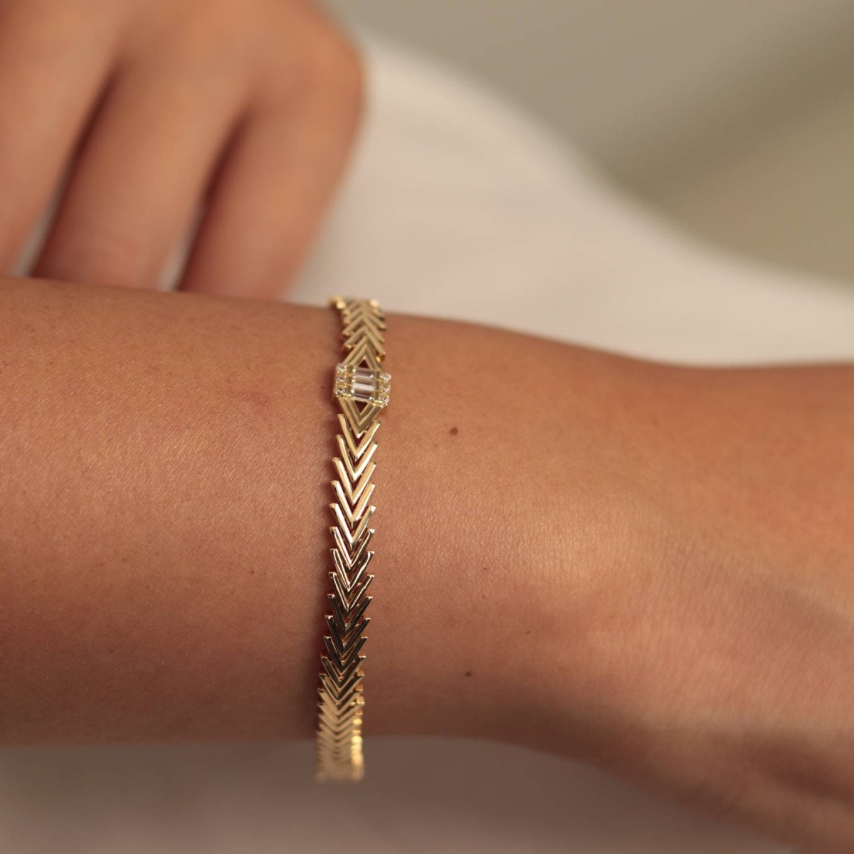 Baget Balık Sırtı Bileklik 