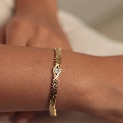 Baget Balık Sırtı Bileklik 