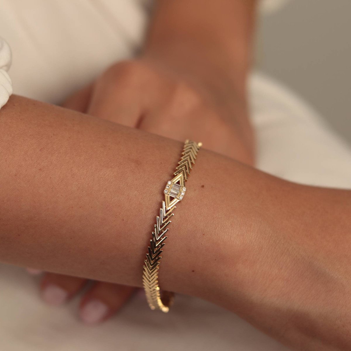 Baget Balık Sırtı Bileklik 