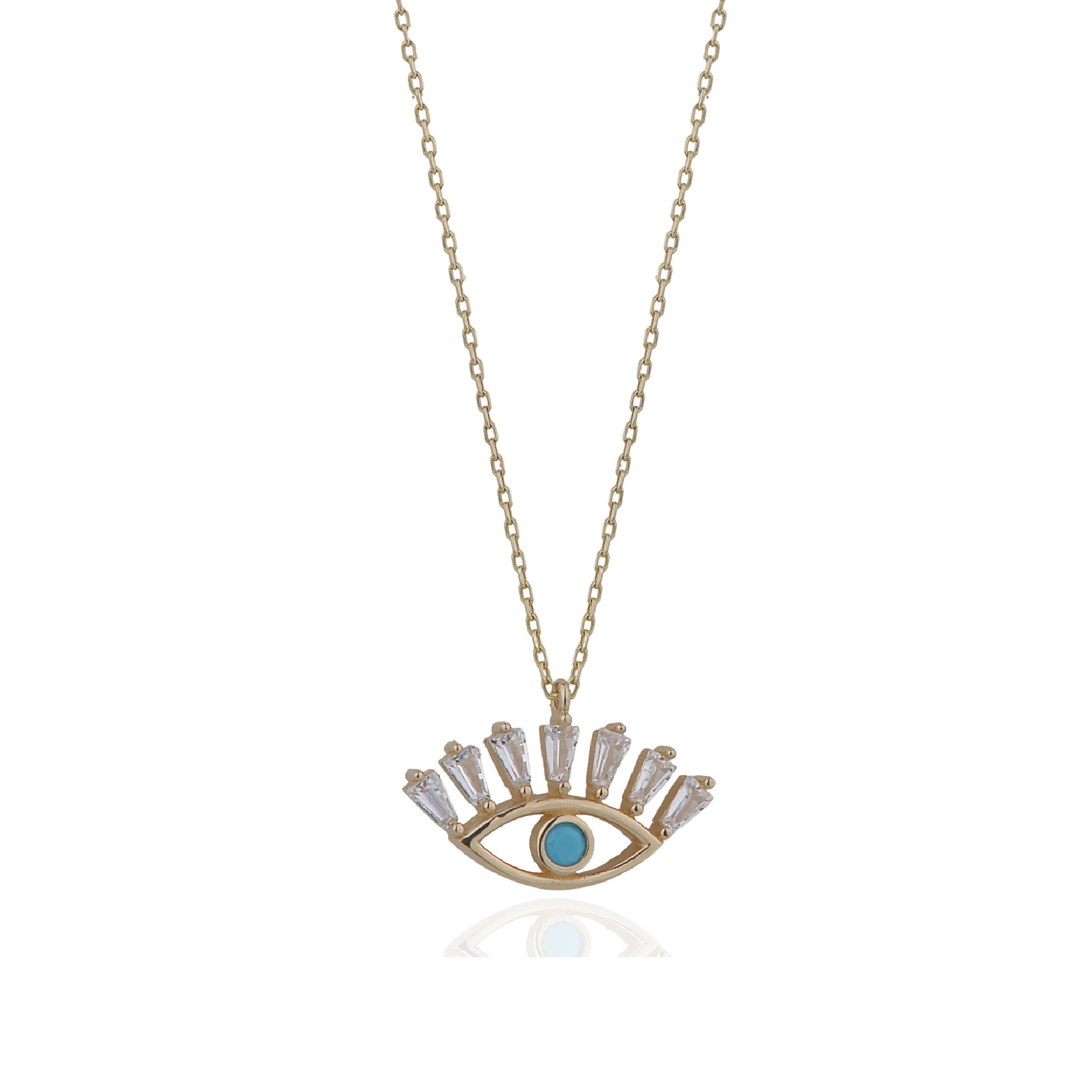 Stone-set Kirpik Necklace