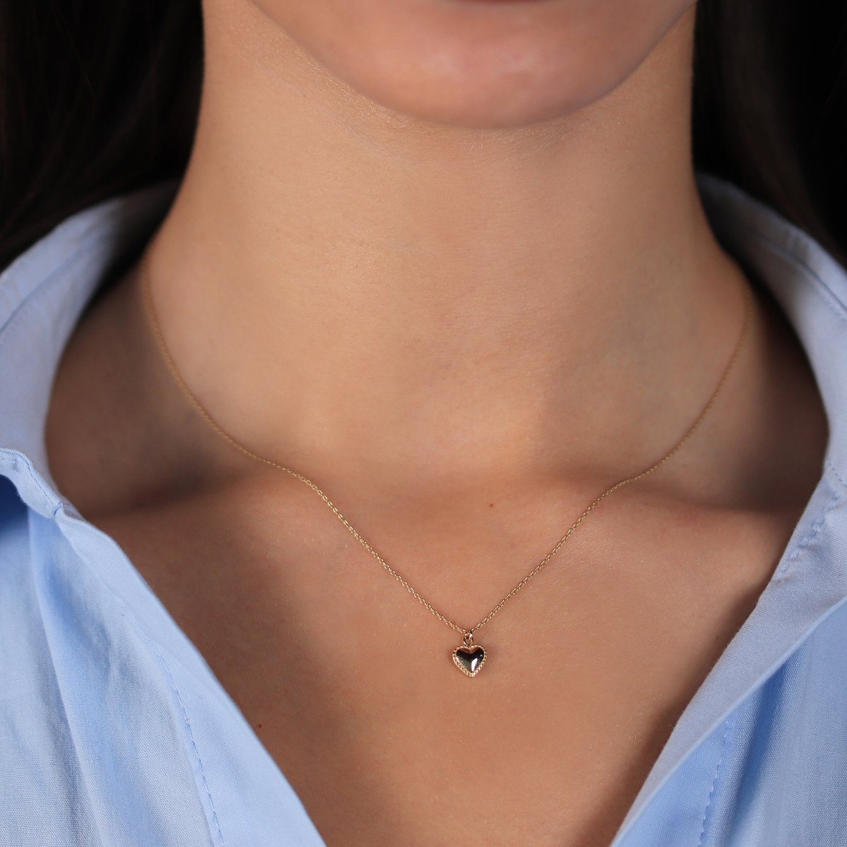 Mini Kalp Kolye