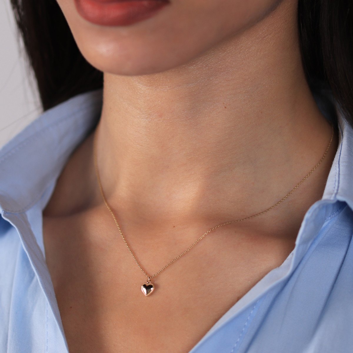 Mini Kalp Kolye