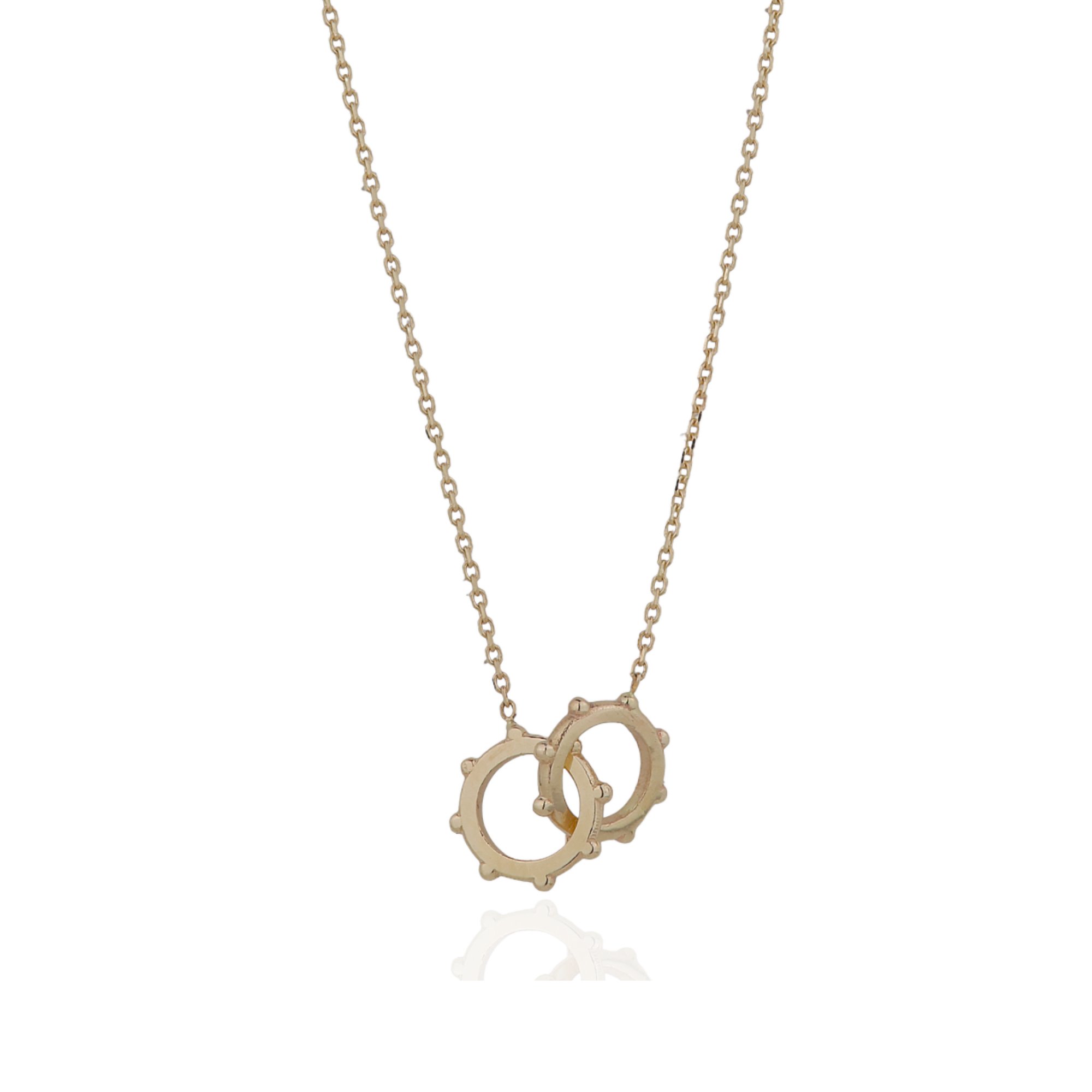 Double Daire Necklace