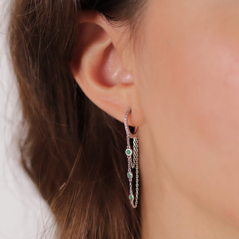 Design Diamond Earrings
