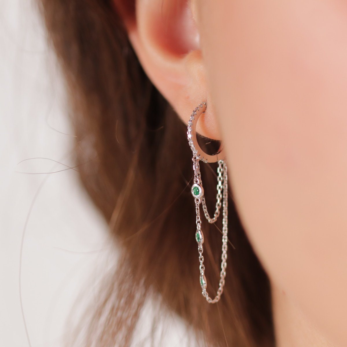 Tasarım Pırlanta Küpe