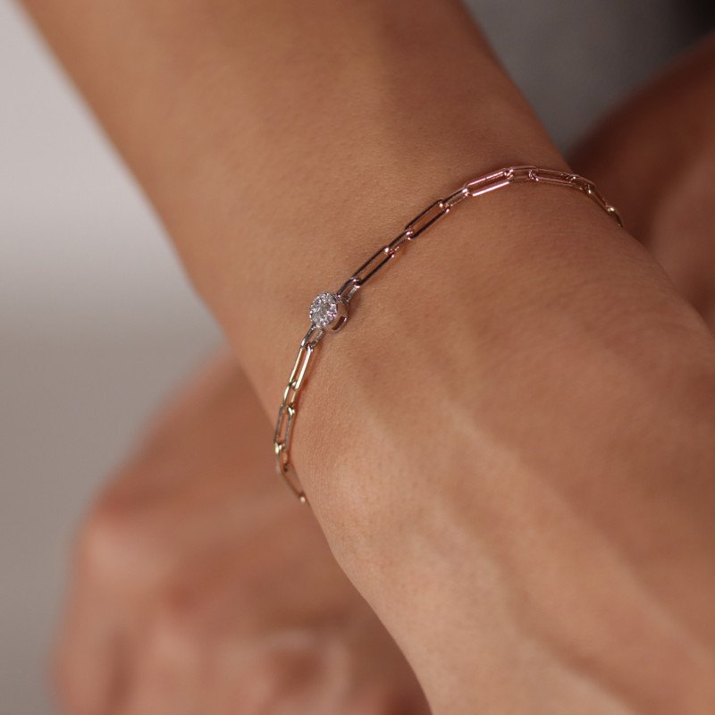 Zarif Pırlanta Bileklik