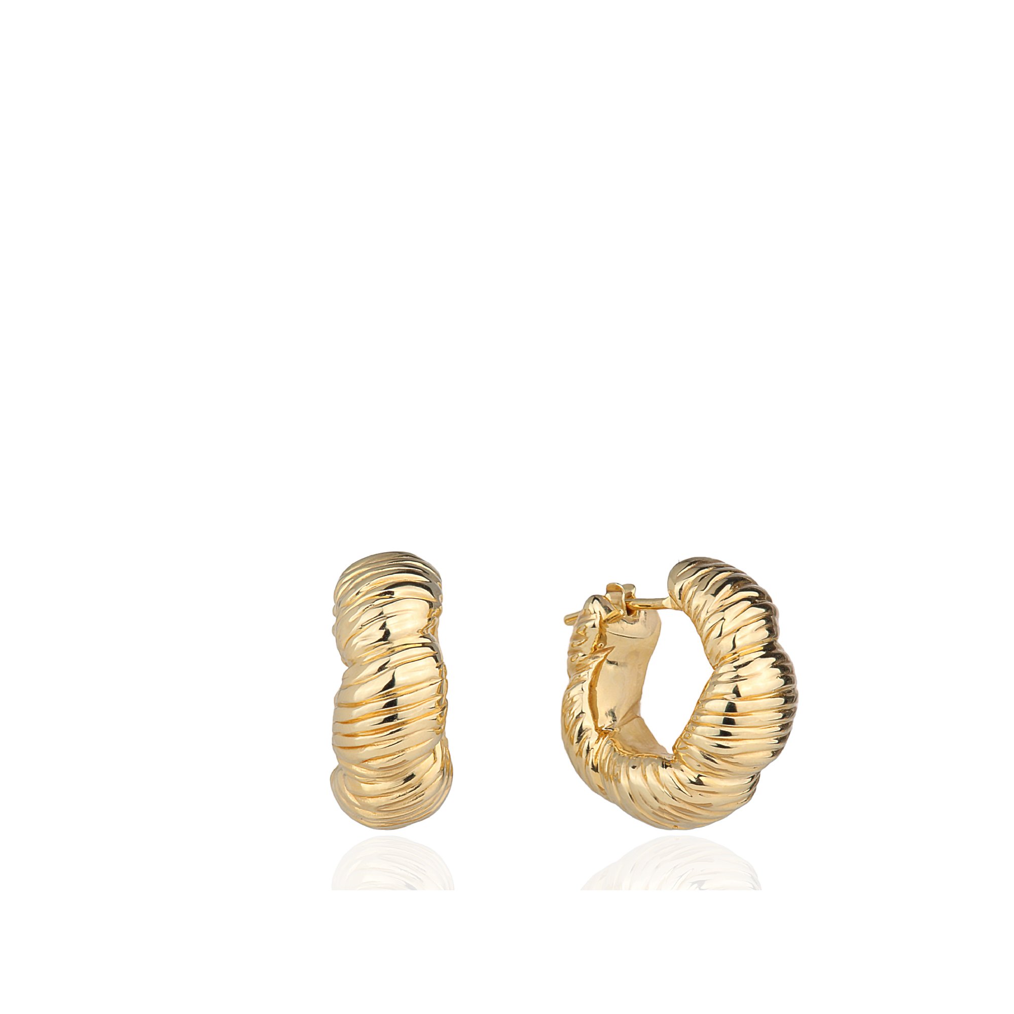 Italian Hoop Earrings
