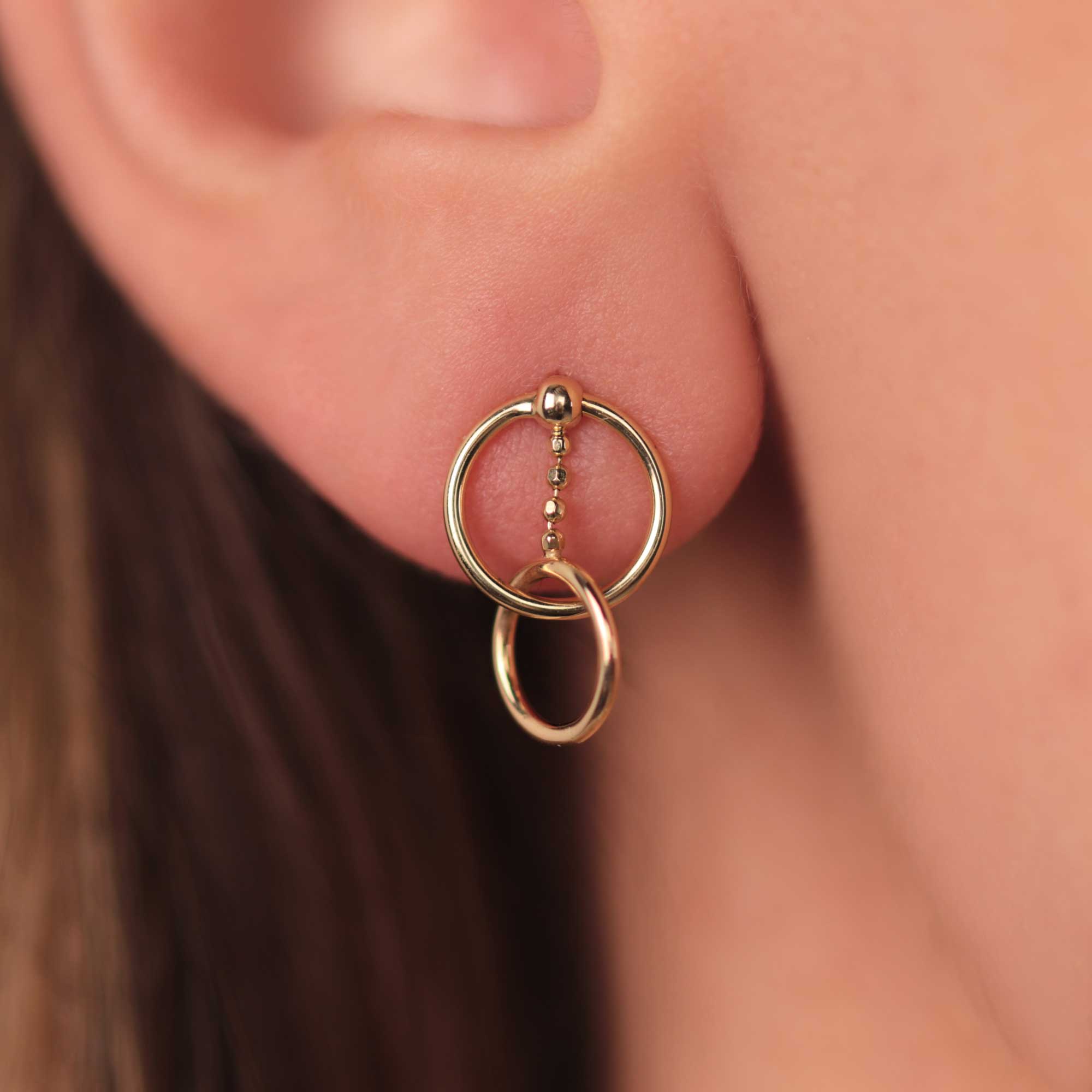 Hoop Design Earrings