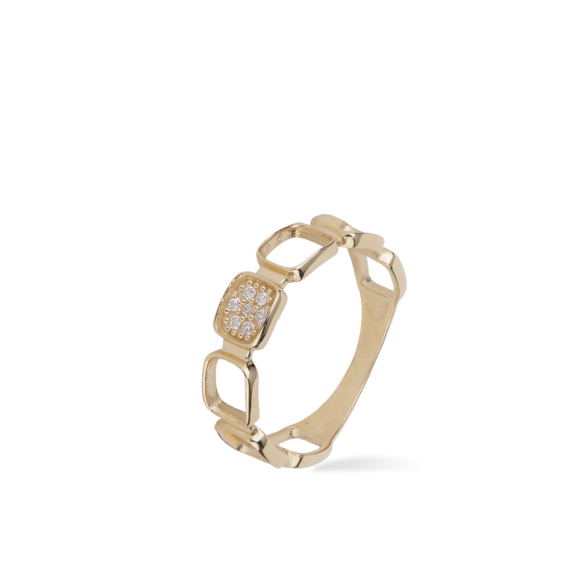 Row Square Ring