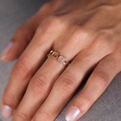 Sıralı Kare Yüzük