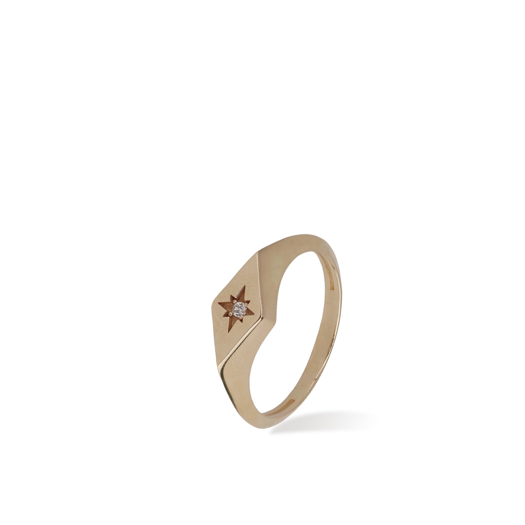 Stone-set Şovalye Ring