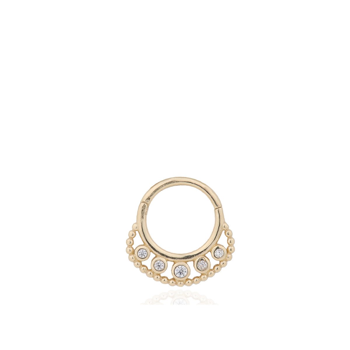 Taşlı Halka Piercing