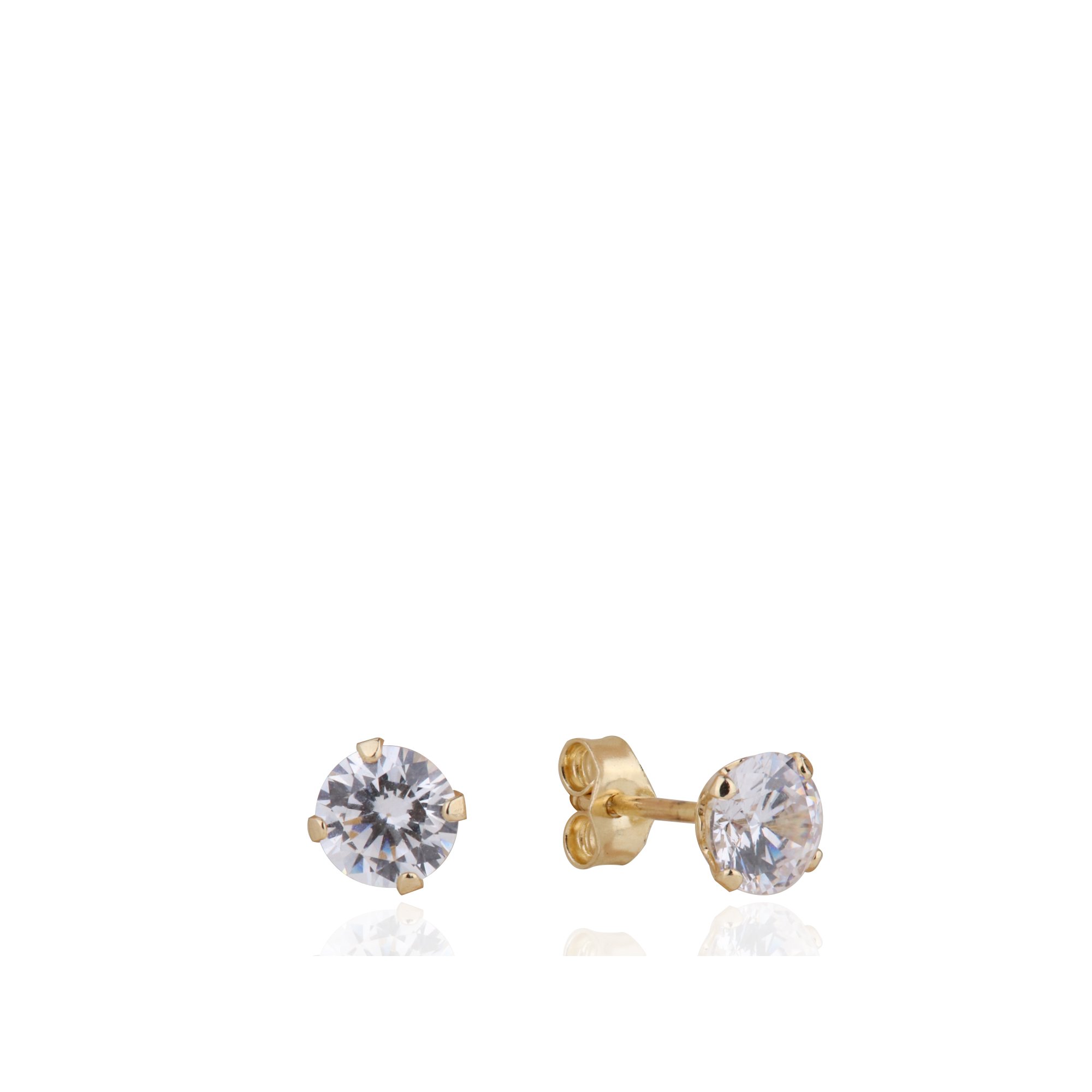 Solitaire Earrings