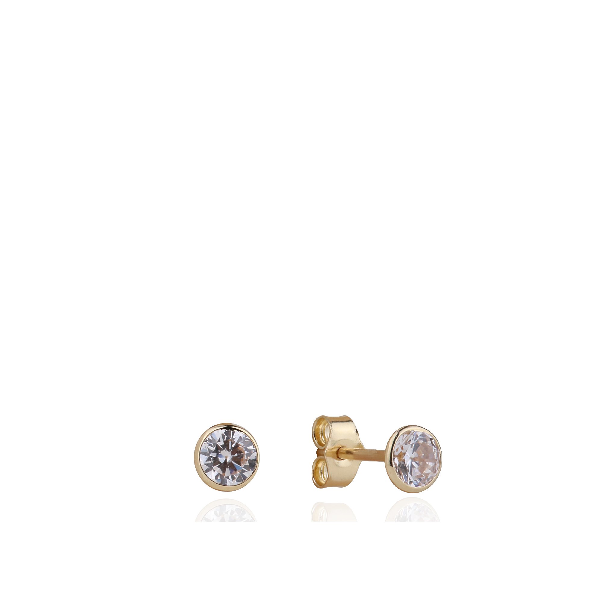 Solitaire Earrings