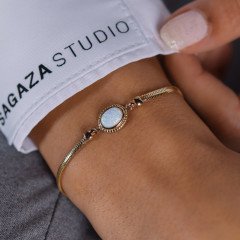 Opal Balık Sırtı Bileklik