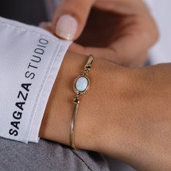 Opal Balık Sırtı Bileklik
