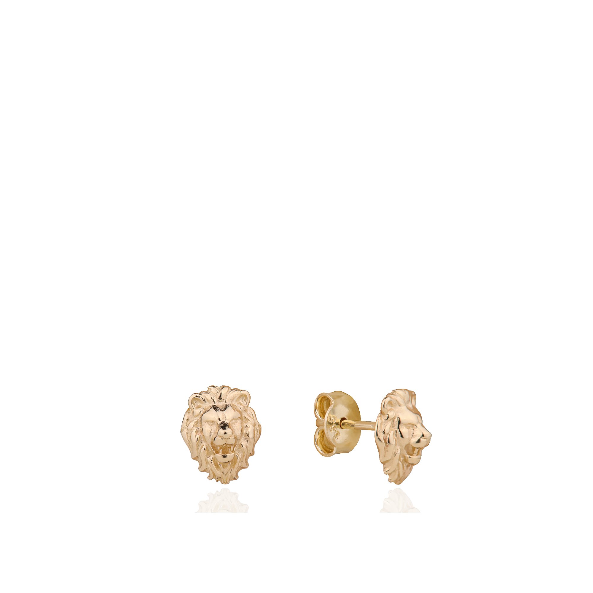 Mini Lion Earrings