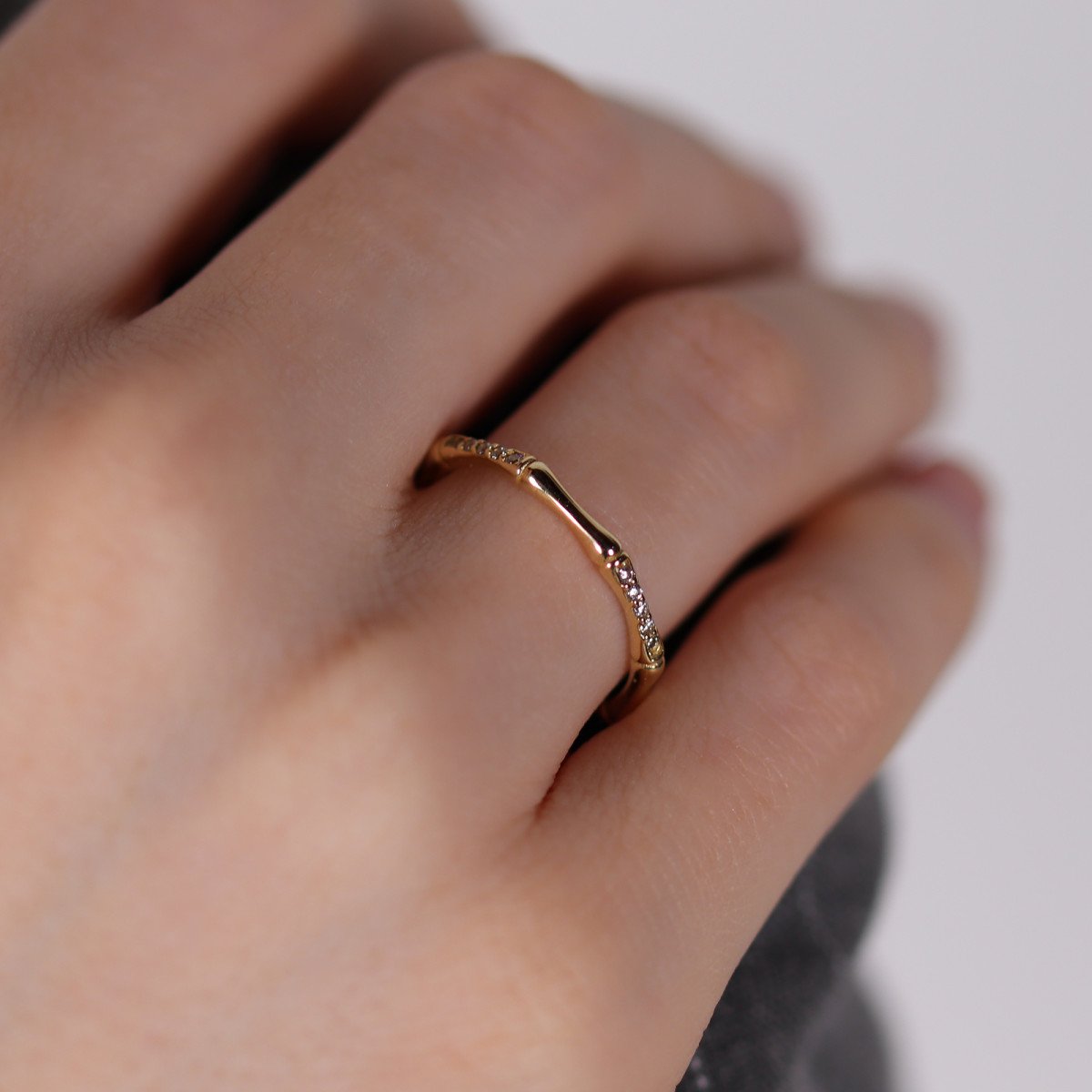 Taşlı Kemik Yüzük