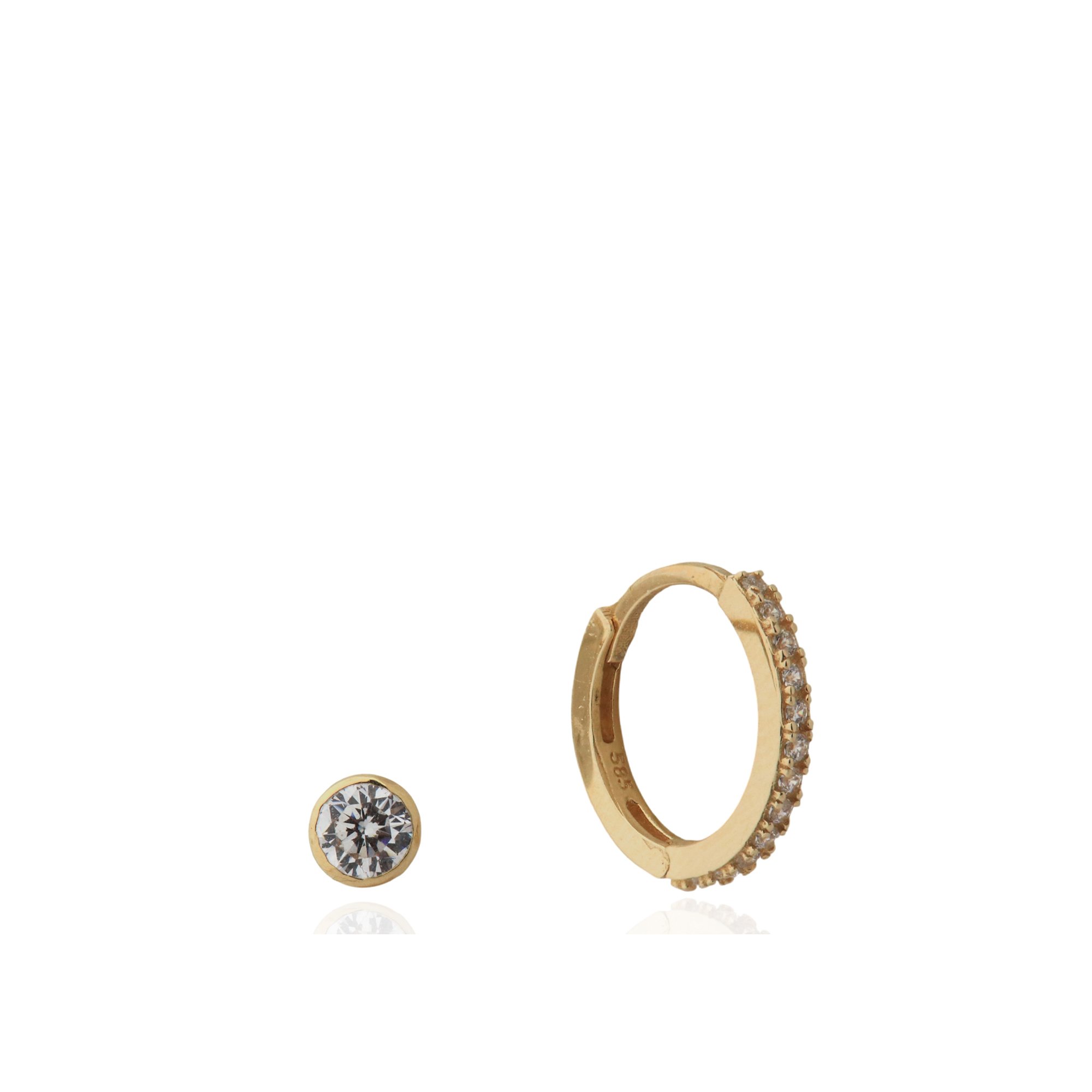 Double Kombin Earrings