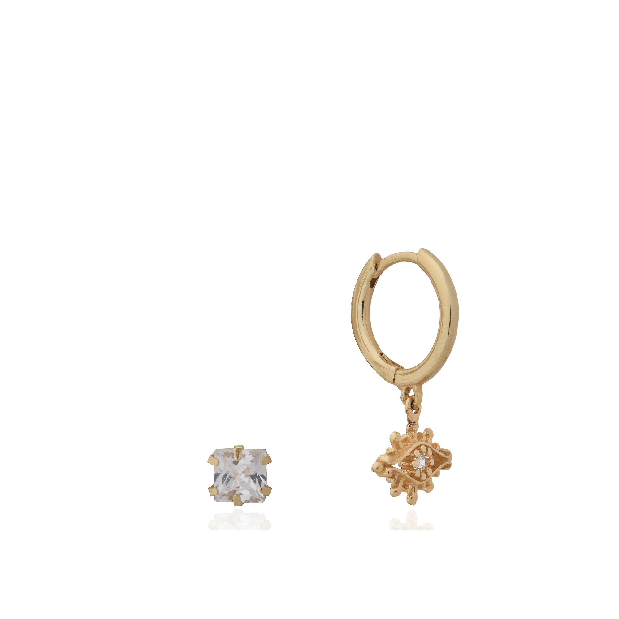 Double Kombin Earrings