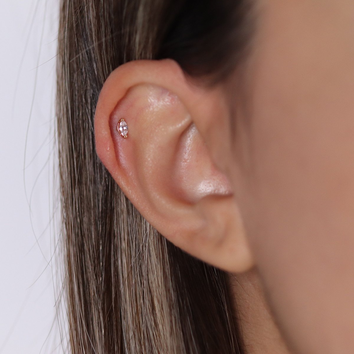 Renkli Damla Piercing