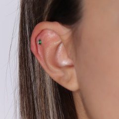 Renkli Damla Piercing