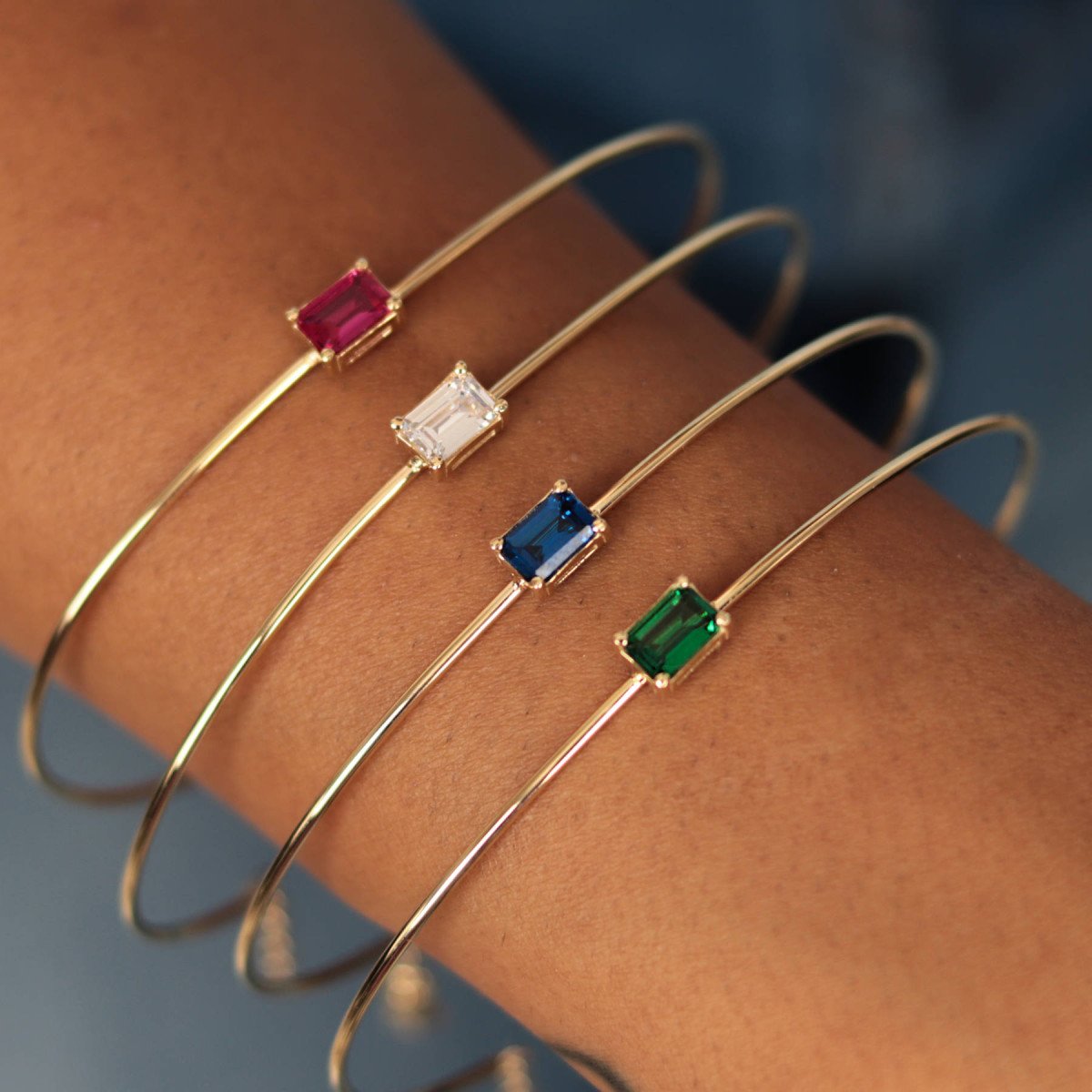 İnce Renkli Bilezik