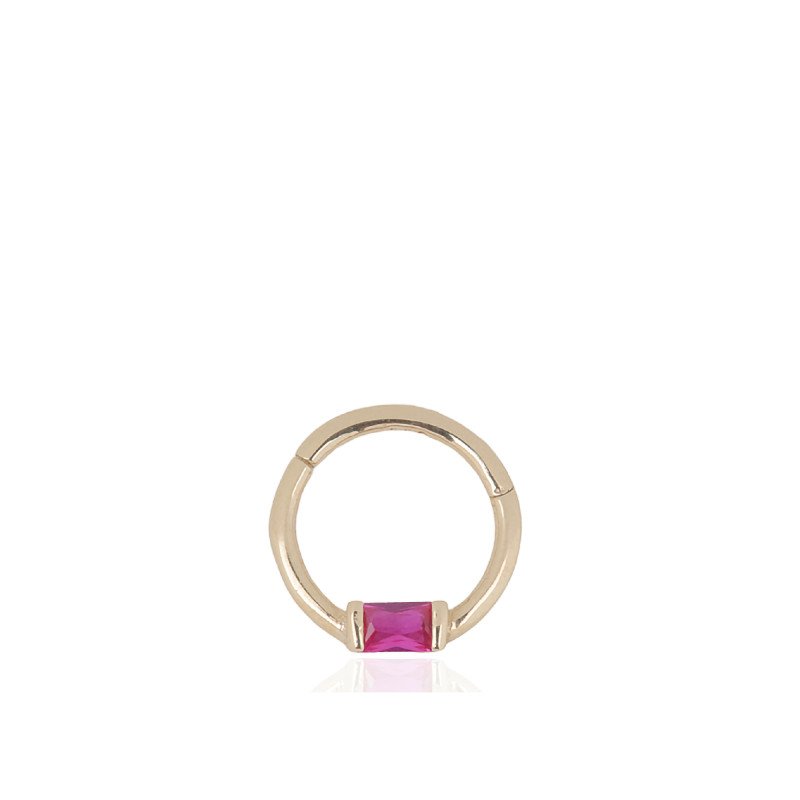Renkli Halka Piercing